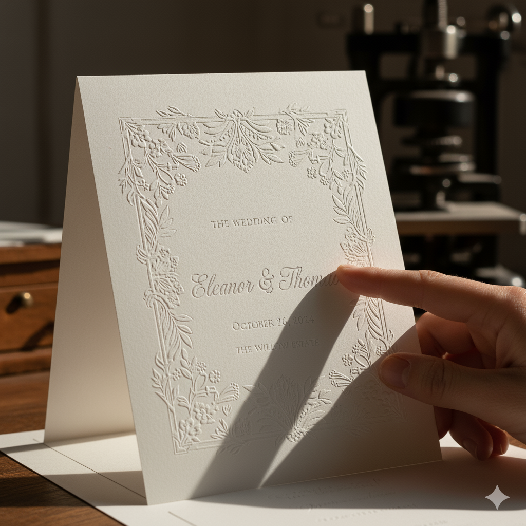 Embossed Invitation